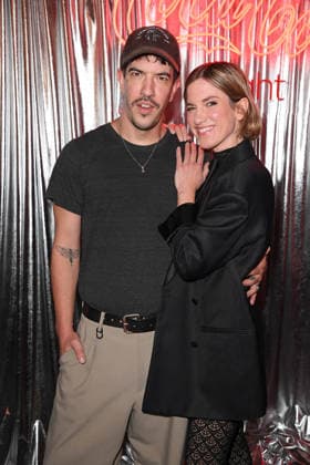 Isabell Horn with her brother Alexander Horn at the COKE LIGHT EXPERIENCE X BRUCE DARNELL at Borchardt in Berlin on October 6, 2026