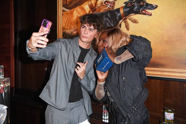 Benni Kalcher (Benni BK) at the COKE LIGHT EXPERIENCE X BRUCE DARNELL at Borchardt in Berlin on October 6, 2026