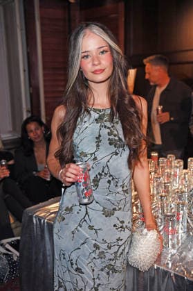 Nadine Breaty at the COKE LIGHT EXPERIENCE X BRUCE DARNELL at Borchardt in Berlin on October 6, 2026