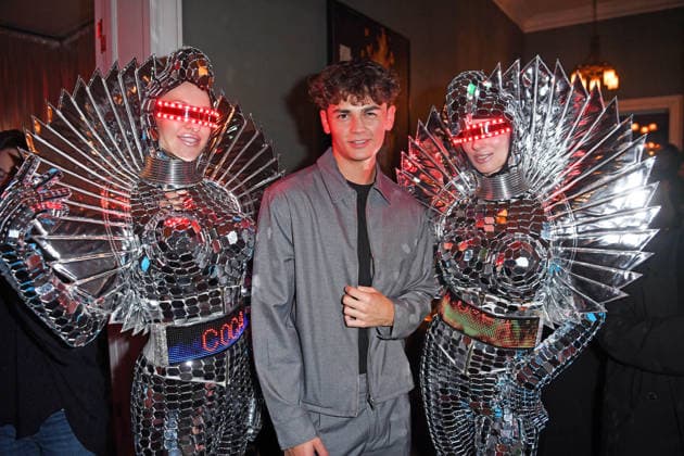 Benni Kalcher (Benni BK) at the COKE LIGHT EXPERIENCE X BRUCE DARNELL at Borchardt in Berlin on October 6, 2026
