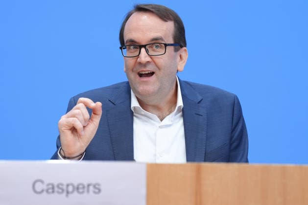 Federal Press Conference: Presentation of the Study on Artificial Intelligence Security in the German Economy. A Profile of Thomas Caspers at the Presentation of the Study on Artificial Intelligence Security in the German Economy: Risks, AI Security Incidents, and Protective Measures at the Federal Press Conference, Berlin, October 7, 2026, Berlin, Germany