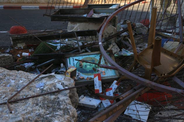 Israeli Security Forces Raid Nablus and Damage Memorials Israeli security forces raid the West Bank city of Nablus and destroy memorials in several neighborhoods during a military operation on October 7, 2026. Photo by Mohammed Nasser apaimages Nablus West Bank Palestinian Territory 071026_Nablus_MN_00(10) Copyright: xapaimagesxMohammedxNasserx xapaimagesx