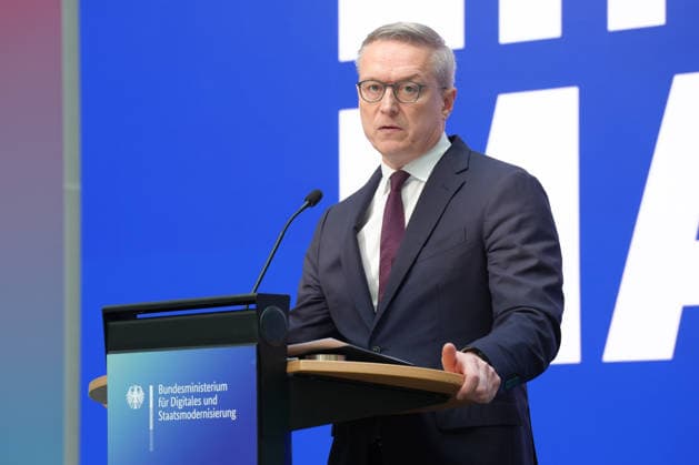 Statement by the Federal Minister for Digital Affairs on Government Modernization: Dr. Karsten Wildberger, Minister for Digital Affairs, comments on the Cabinet’s decision regarding the report on one year of government modernization, Berlin, October 7, 2026, Berlin, Berlin, Germany