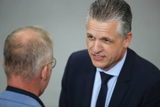 Berlin, Germany, October 7, 2026 German Bundestag 98th Session of the Bundestag SPD Caucus Leader Matthias Miersch and Union Caucus Leader Thorsten Frei Copyright: xdtsxNachrichtenagenturx dts_137502