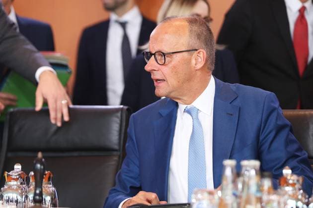 Berlin, Germany, October 7, 2026, Federal Chancellery, 61st Cabinet Meeting: Federal Chancellor Friedrich Merz (CDU) and his cabinet at the start of the meeting Copyright: xdtsxNachrichtenagenturx dts_137505