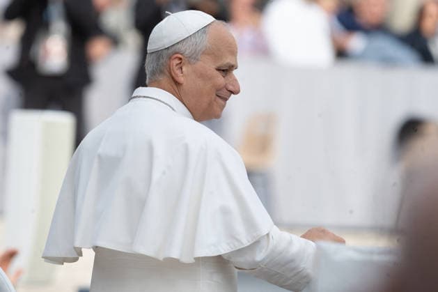 His Holiness Pope Leo Xiv Attends a Weekly General Audience at St Peter s Square in The Vatican Pope Leo XIV Rome 7 October 2026 His Holiness Pope Leo XIV attends a weekly general audience at St Peter s Square in The Vatican Vatican City on October 7, 2026. Photo by Andrea Bracaglia ABACAPRESS.COM Vatican City Vatican City Vatican (or Holy See)  Copyright: xBracagliaxAndrea ABACAx