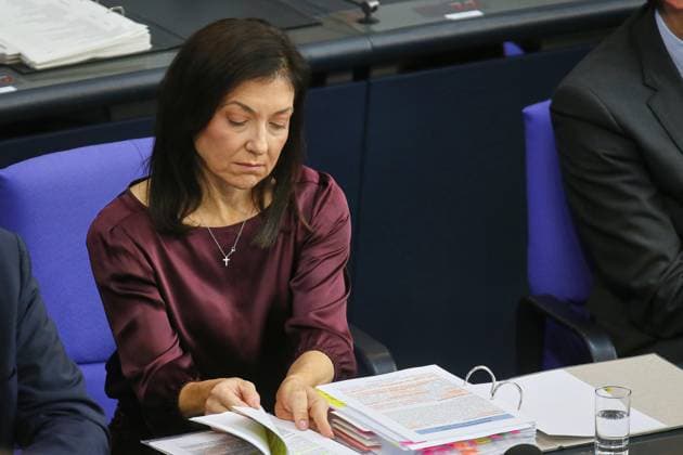 Berlin, Germany, October 7, 2026 German Bundestag 98th Session of the Bundestag Federal Minister for Economic Affairs and Energy Katherina Reiche, CDU Copyright: xdtsxNachrichtenagenturx dts_137522