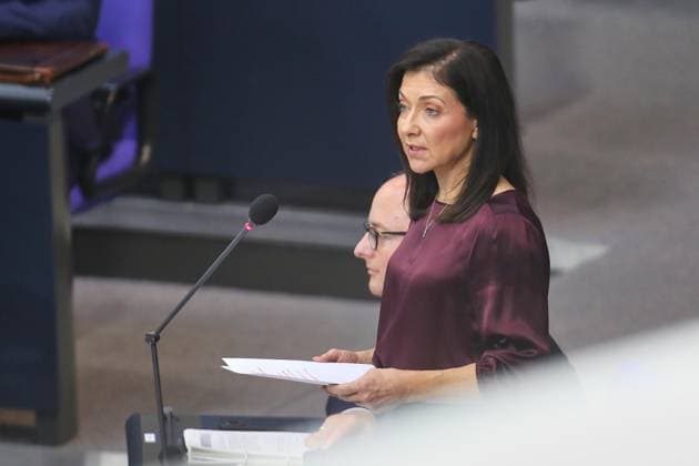 Berlin, Germany, October 7, 2026 German Bundestag 98th Session of the Bundestag Federal Minister for Economic Affairs and Energy Katherina Reiche, CDU Copyright: xdtsxNachrichtenagenturx dts_137524