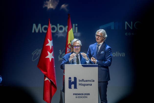 3rd Annual Hispanic Influence Awards Francisco Marhuenda, editor-in-chief of La Razón, speaks during the 3rd Annual Hispanic Influence Awards ceremony on October 7, 2026, in Madrid, Spain. The main objective of the Hispanic Influence Awards is to recognize excellence, talent, creativity, and leadership of individuals and institutions that strengthen the ties between the Spanish-speaking community and promote Hispanic values on a global scale OCTOBER 7, 2026 HISPANIC INFLUENCE AWARDS SPANISH-SPEAKERS HISPANIC IDENTITY Madrid Madrid, Spain Copyright: xRicardoxRubiox 7827301