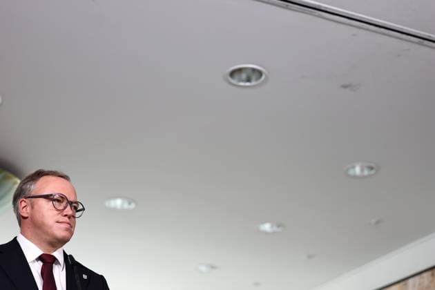 Thuringian State Parliament Statement by Minister-President Mario Voigt (CDU), October 7, 2026, Erfurt, Thuringian State Parliament, Statement by Minister-President Mario Voigt (CDU); he has withdrawn the lawsuit and accepts the revocation of his doctoral degree