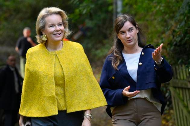 Queen Mathilde Visits Winners Of the 2026 Queen Mathilde Prize GREZ-DOICEAU, BELGIUM - OCTOBER 08: Queen Mathilde of Belgium pictured visiting two organizations that won the 2026 Queen Mathilde Prize : Vzw Alba, on October 08, 2026 in Grez-Doiceau, Belgium, 08 10 2026 Grez-Doiceau Belgium  Copyright: xPhilipxReynaersx