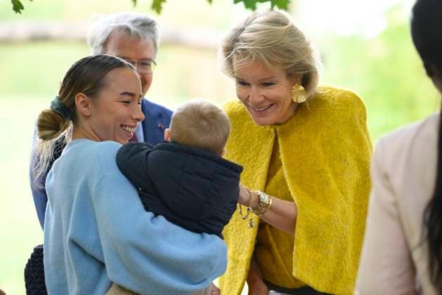 Queen Mathilde Visits Winners Of the 2026 Queen Mathilde Prize GREZ-DOICEAU, BELGIUM - OCTOBER 08: Queen Mathilde of Belgium pictured visiting two organizations that won the 2026 Queen Mathilde Prize : Vzw Alba, on October 08, 2026 in Grez-Doiceau, Belgium, 08 10 2026 Grez-Doiceau Belgium  Copyright: xPhilipxReynaersx