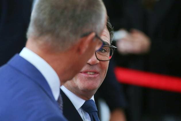 Berlin, Germany, October 8, 2026 Federal Chancellery Reception for the Prime Minister of the United Kingdom German Chancellor Friedrich Merz (CDU) and Andrew Andy Burnham during the welcome ceremony Copyright: xdtsxNachrichtenagenturx dts_137578