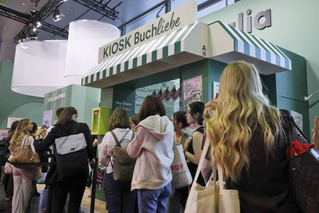 October 8, 2026, Frankfurt am Main, Germany, Frankfurt Book Fair: Large Crowds at Thalia