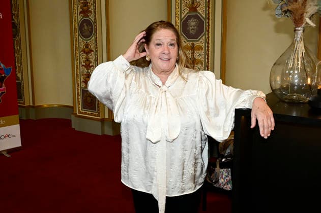 Kathy Kelly at the press conference and presentation of the 16th HOPE Award at the 18th Hope Gala 2026 at the Schauspielhaus Dresden, Dresden, October 8, 2026 Foto:xM.xWehnertx xFuturexImagex hope_pk_6010