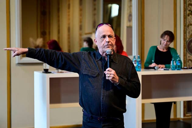Stefan Hippler at the press conference and presentation of the 16th HOPE Award for the 18th Hope Gala 2026 at the Schauspielhaus Dresden, Dresden, October 8, 2026 Foto:xM.xWehnertx xFuturexImagex hope_pk_6018