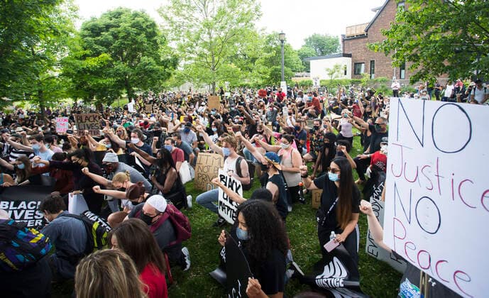 Canada, Black Lives Matter Protests in Toronto