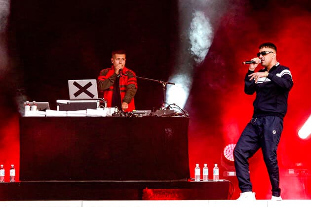Rapper Haftbefehl staggers across stage, concert in Mannheim cancelled - archive pictures