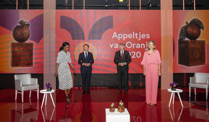 Netherlands, Queen Maxima visits award ceremony in Hilversum