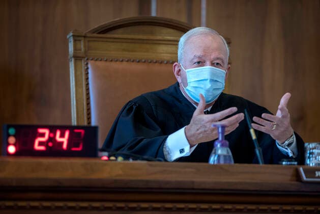Coronavirus in the United States, Covid-19 action in the Supreme Court in Santa Fe, New Mexico