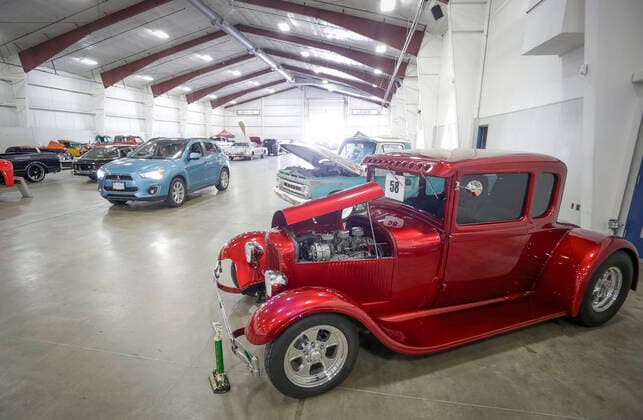 Canada, classic car exhibition in Abbotsford