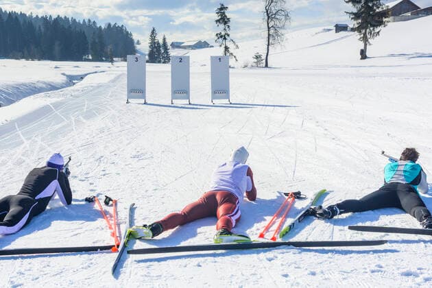 Milano Cortina 2026, symbol photos, biathlon