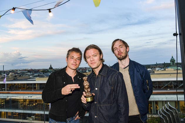 Mando Diao receive award in Stockholm