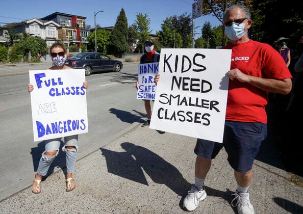 Coronavirus in Canada, protests in Vancouver