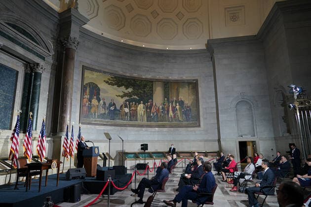 Washington, White House Conference on American History