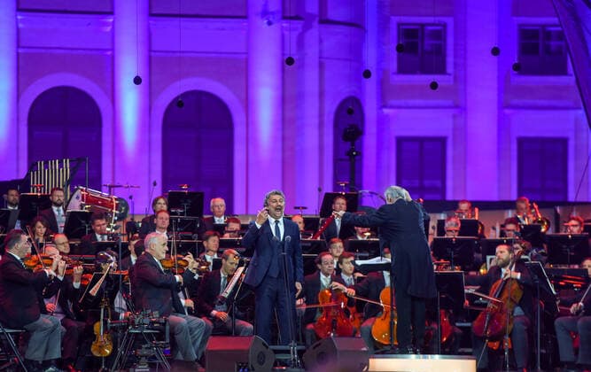 Jonas Kaufmann at the Schönbrunn summer night concert in Vienna