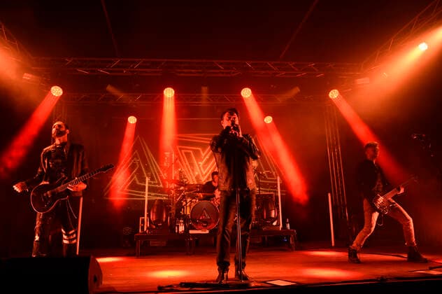 A Life Divided concert in Munich