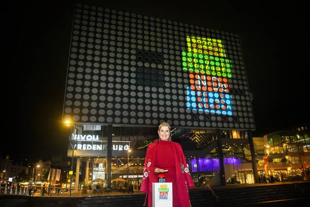 Queen Maxima visits More music in classroom event in Utrecht