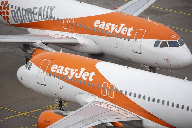 US investor Apollo acquires EasyJet for 6.7 billion euros; stock and archive images