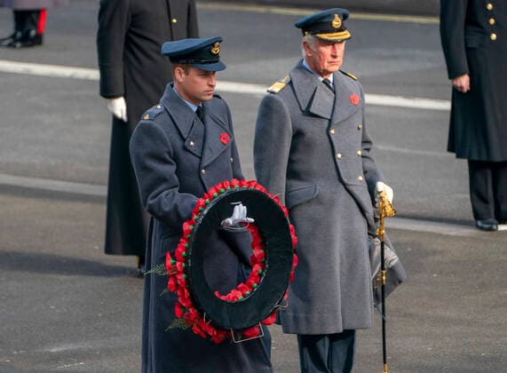 Great Britain, Royals visit Remembrance Sunday commemoration in London