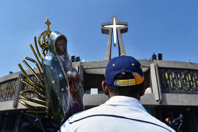 Mexico, pilgrimage to the celebration of the Guadalupe Day