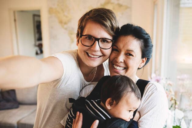 IMAGO Creative, Diversity, Family: Same-sex parents: Two mothers