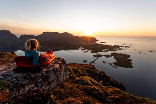 IMAGO Creative, Summer, Camping, In the sleeping bag
