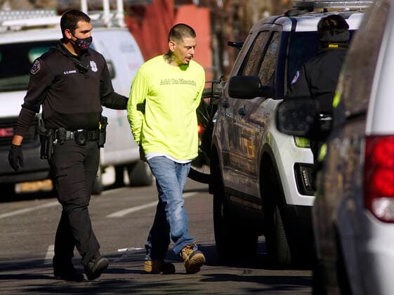 USA, shooting in Albuquerque, New Mexico