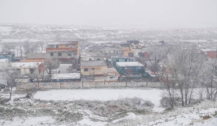 Spain, winter weather in Canada Real, Madrid neighborhoods without power for months