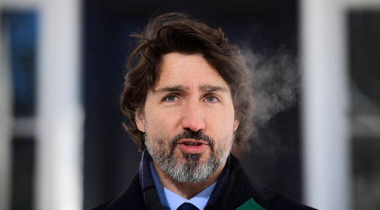 Canada, Justin Trudeau press conference in Ottawa