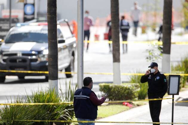 Mexico, police action after shooting in Zapopan