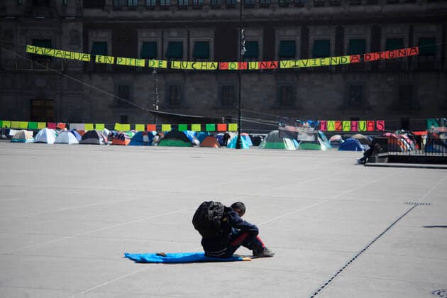 Mexico, protests against violence against women in Mexico City