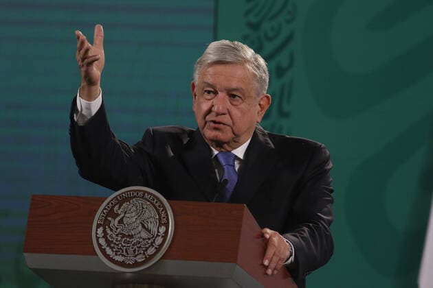 Coronavirus in Mexico, Andres Manuel Lopez Obrador Press Conference in Mexico City