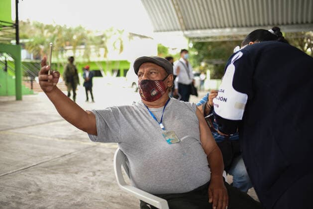 Coronavirus in Mexico, vaccination in Puente Nacional