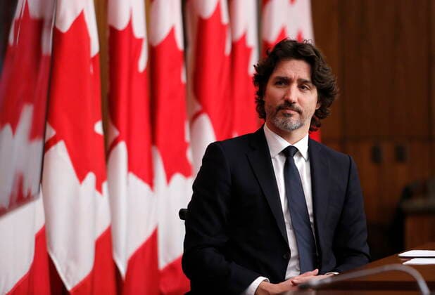 Canada, Justin Trudeau press conference in Ottawa