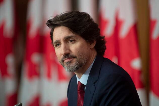 Canada, Justin Trudeau press conference in Ottawa