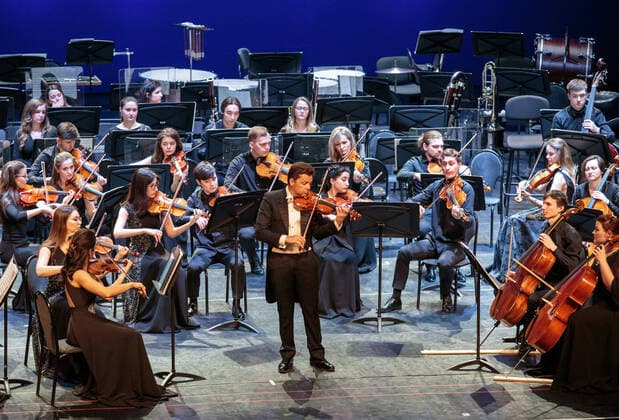 Opening of the Stars on Baikal International Music Festival in Irkutsk