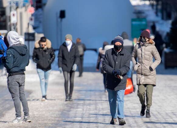 Canada, Sunny weather in Montreal