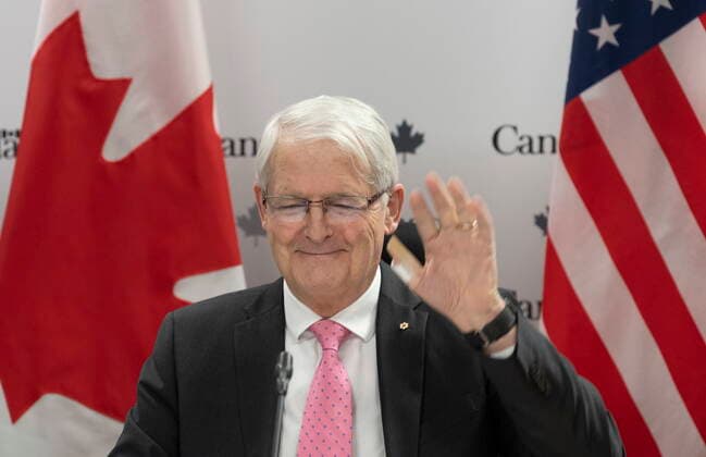Canada, Marc Garneau in a video conference with Antony Blinken