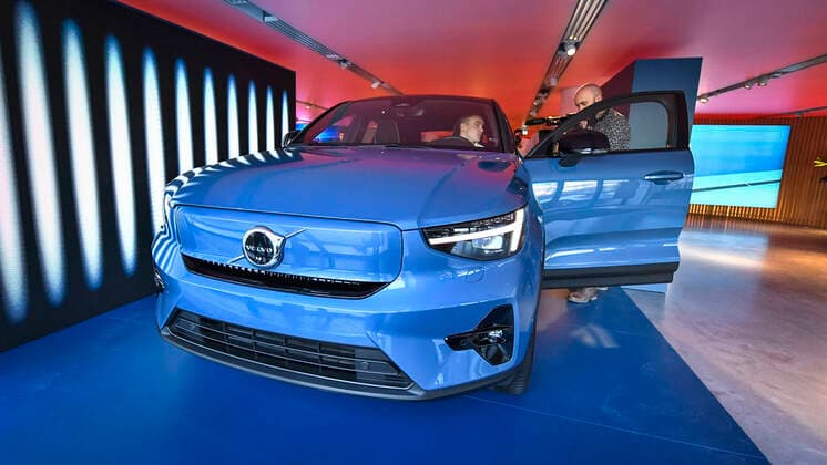 Vehicles, E-cars, Volvo C40 Recharge